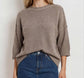 Exposed Seam Drop Shoulder Top