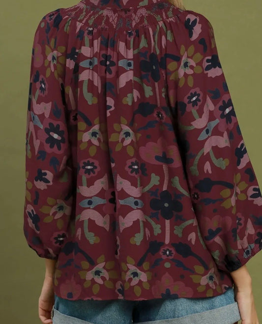 Fall In Bloom Top