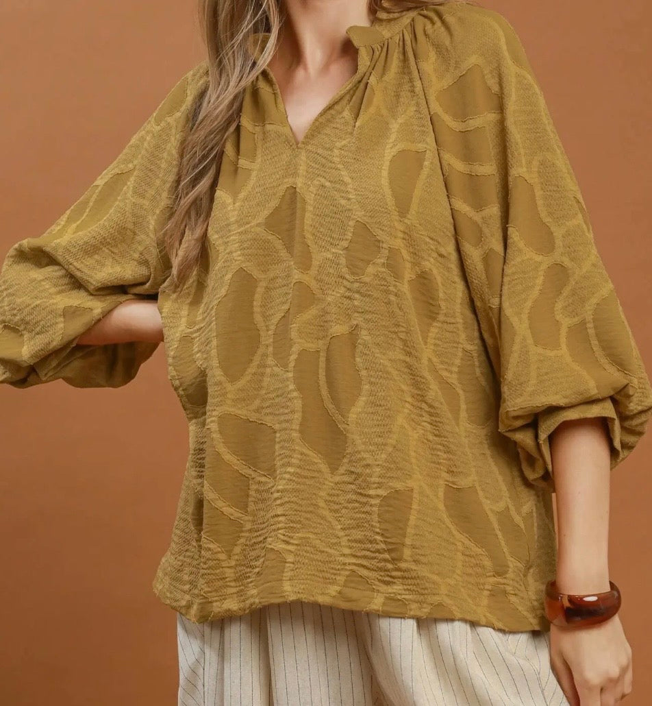 Marigold Moment Top