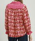 Berry Blossom Button-Up Top