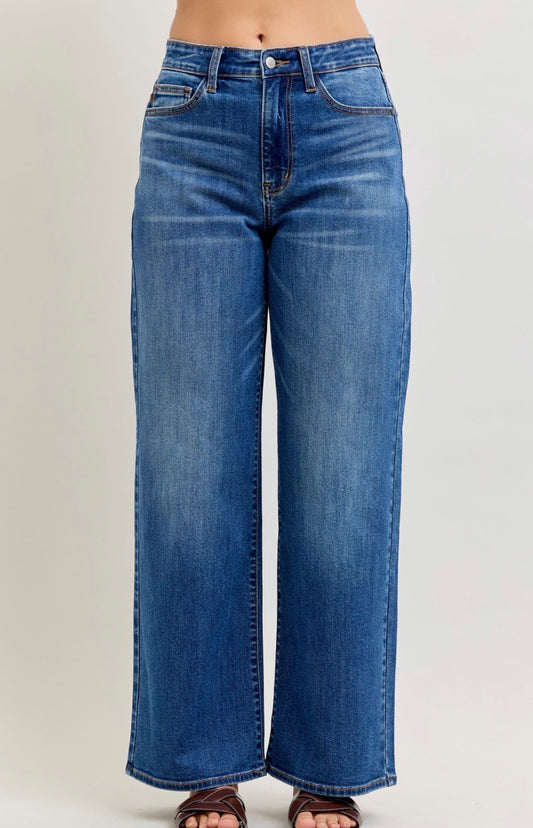 Judy Blue High Waisted Baggy Jeans - 82689