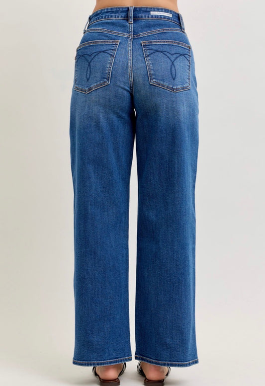 Judy Blue High Waisted Baggy Jeans - 82689