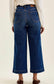 Judy Blue High Waisted Tummy Control Wide Leg Ankle Jeans - 881187