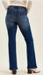Judy Blue Mid Rise Bootcut W/ Harness Trim Jeans - 881169