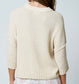Natural Drop Shoulder Knit Top