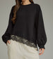 Midnight Lace Sweatshirt