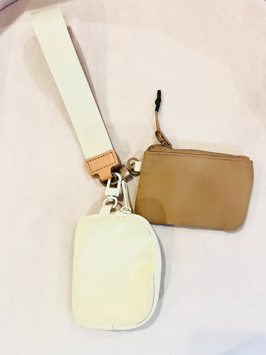 Dual Pouch Wristlet