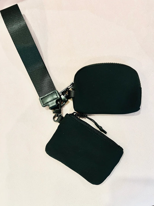 Dual Pouch Wristlet