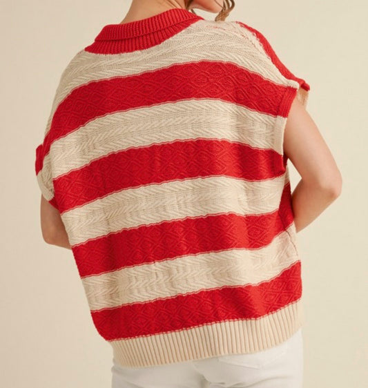 Tuscan Sunset Knit Top