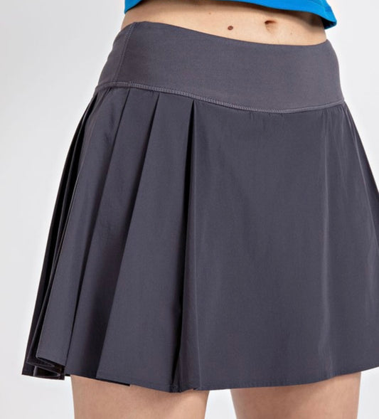 Butter Soft Pleated Active Skort
