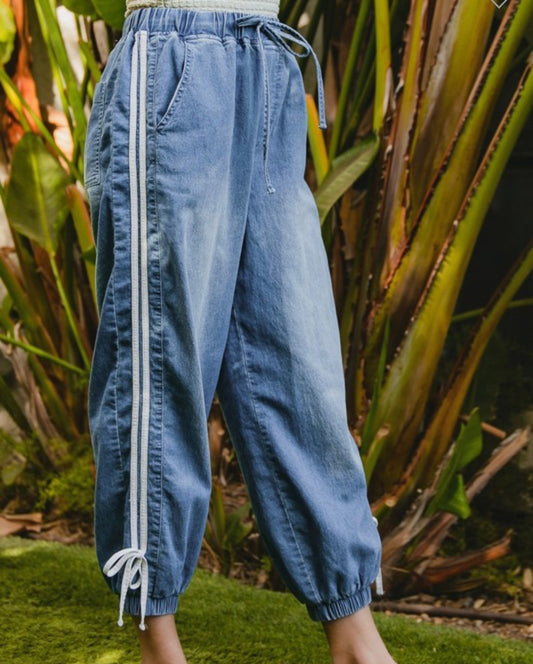 Runnin' Errands Denim Jogger