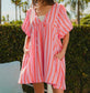 Peachy Keen Striped Dress