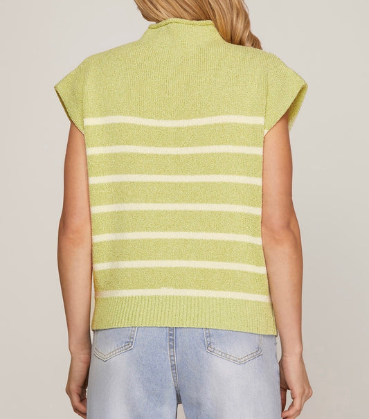 Key Lime Knit Top