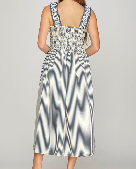 Sailors Sweetheart Midi Dress