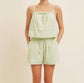 Cucumber Mint Striped Set