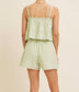 Cucumber Mint Striped Set