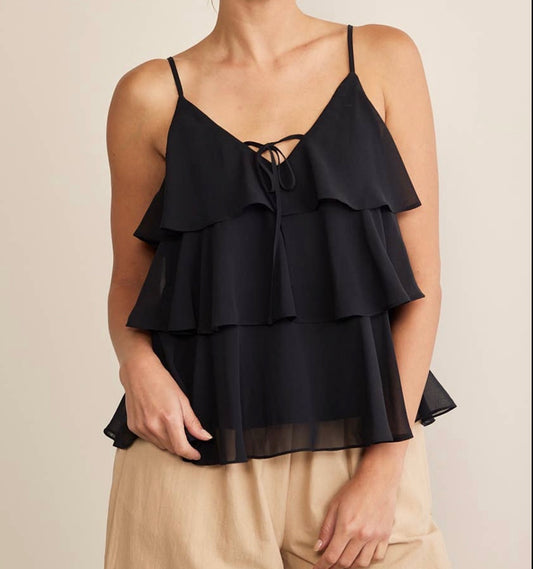 Twilight Tiered Ruffle Cami