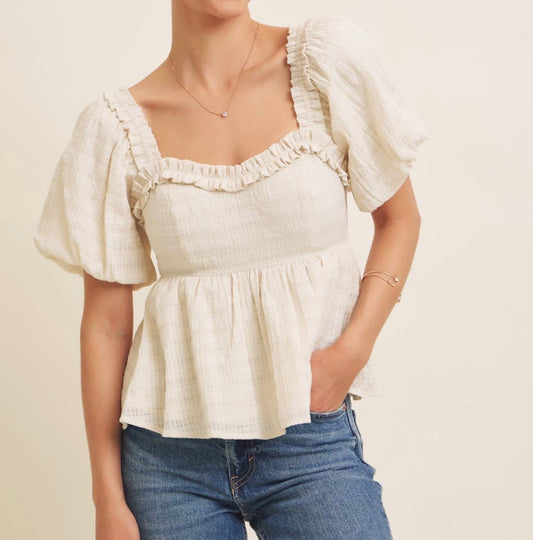 Champagne Bubble Top