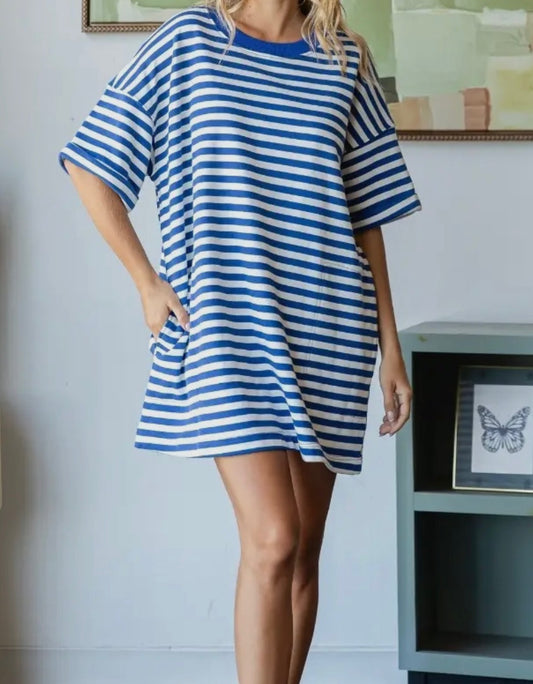 Grab-N-Go Striped Dress
