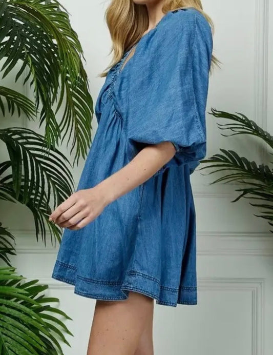 Belle Denim Dress