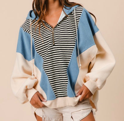 Mix Tape Quarter Zip