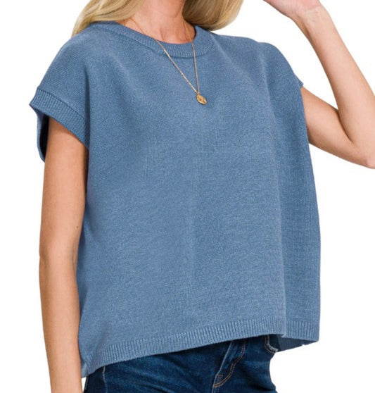 Oversized Viscose Sweater Top