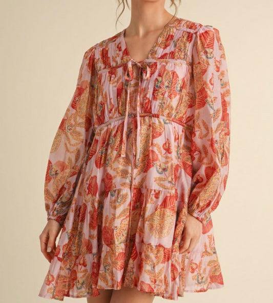 Desert Mirage Paisley Dress