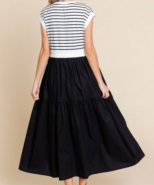 Understated Statement Midi Dress