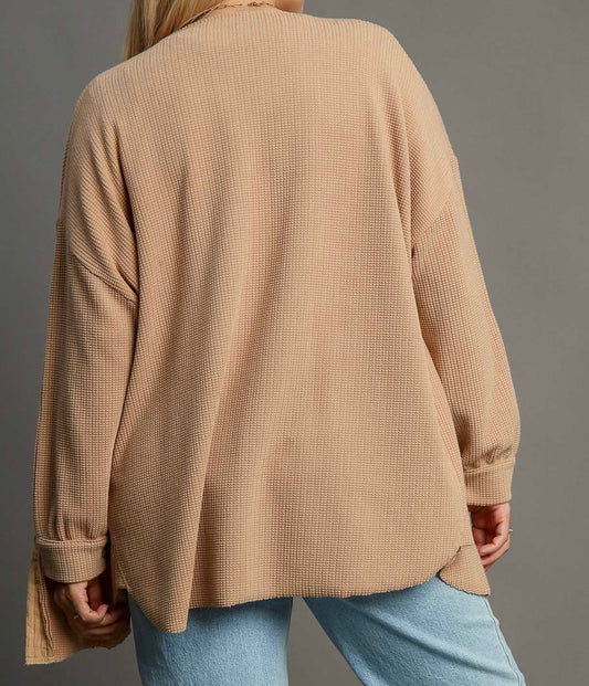 Cabin Weekend Button-Up Top