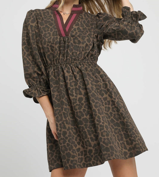 The Magic Hour Leopard Dress
