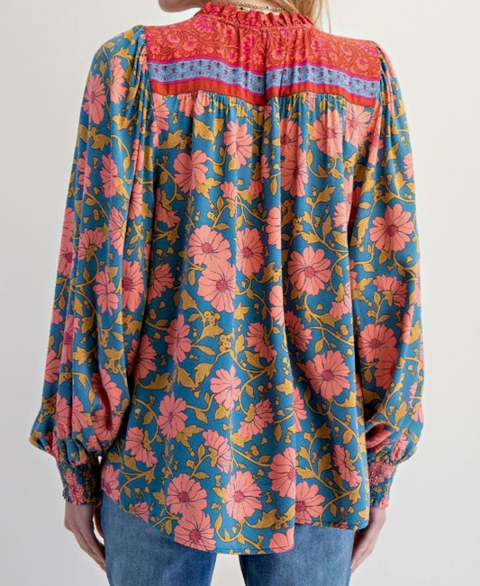 Moroccan Market Tassel Top