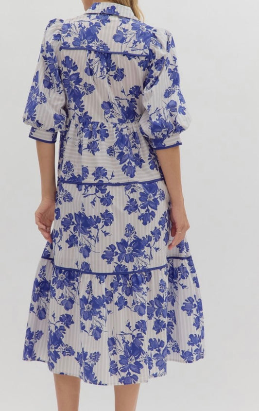 Tea Party Hostess Midi Dress