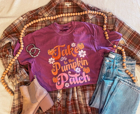 Take Me To The Pumpkin Patch Graphic Tee