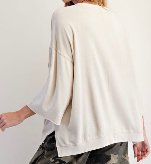 Quilted Love Patchwork Pullover