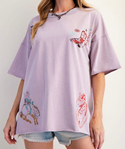 Not My First Rodeo Oversized Graphic