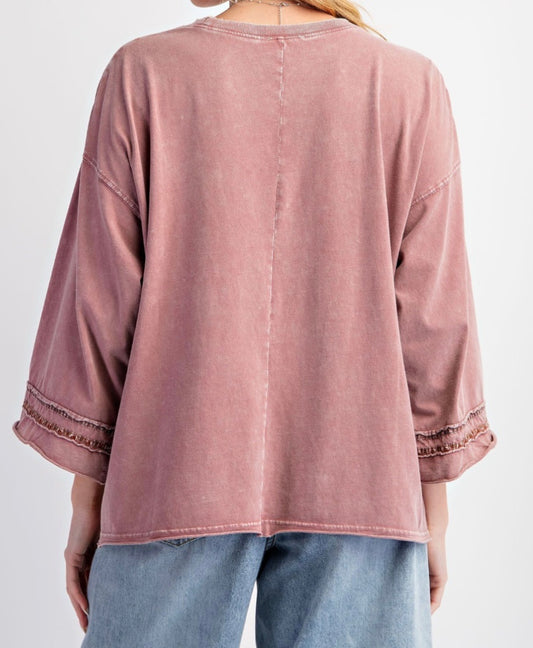 Keeper of the Peace Patchwork Pullover