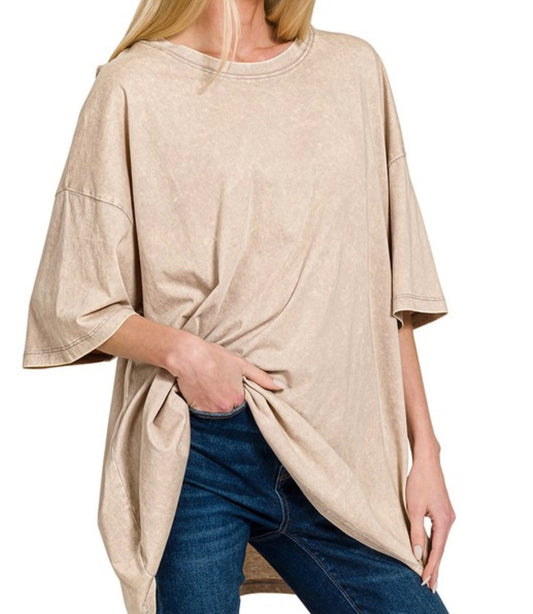 Perfectly Lived In Oversized Top