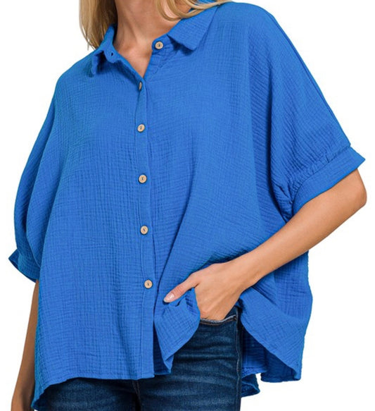 Closet MVP Linen Top