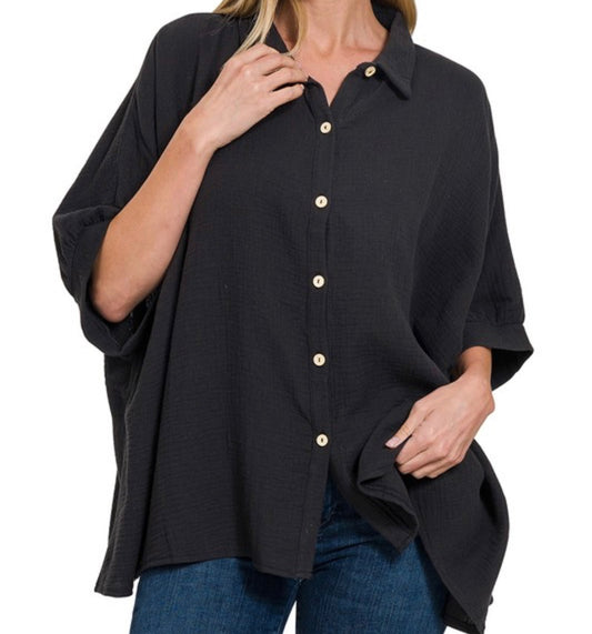 Closet MVP Linen Top