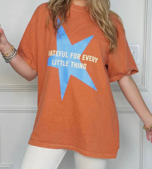 Grateful For Every Little Thing Graphic Tee