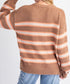 Autumn Sunset Stripe Sweater