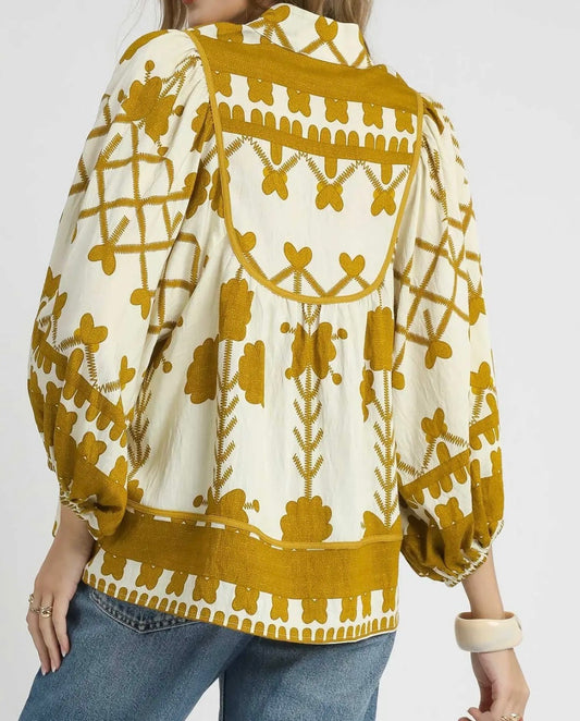 Private Collection Peasant Top