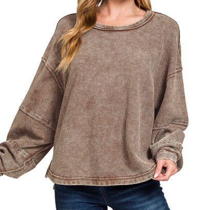 Easy Does It Oversized Pullover