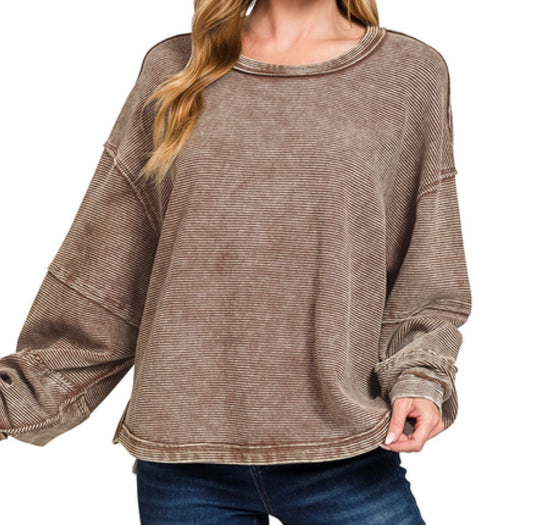 Easy Does It Oversized Pullover