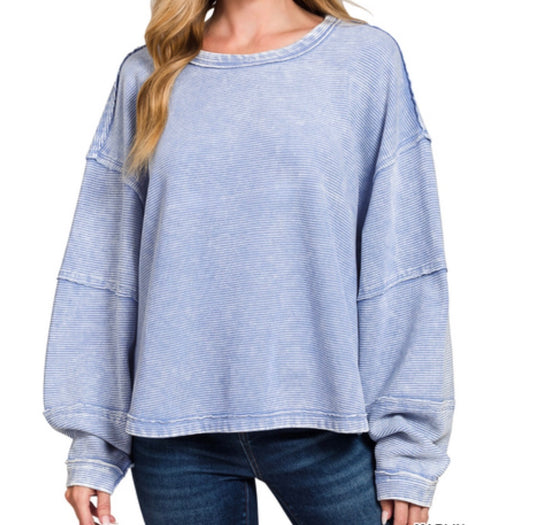 Easy Does It Oversized Pullover