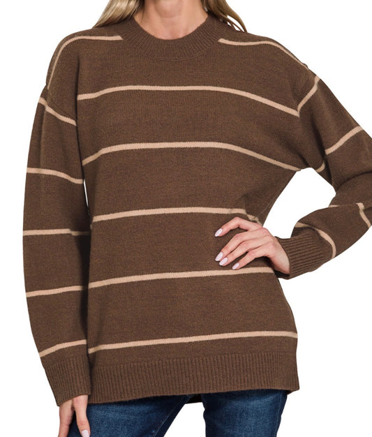 Stars Hollow Striped Oversized Sweater