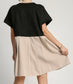 Round Neck Knit Skirt Dress