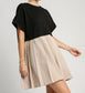 Round Neck Knit Skirt Dress