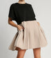 Round Neck Knit Skirt Dress