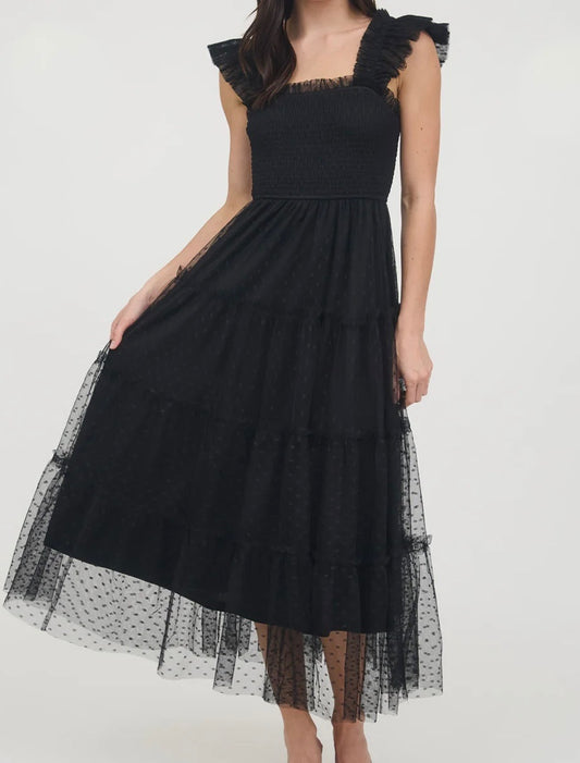 The Wednesday Tiered Midi Dress